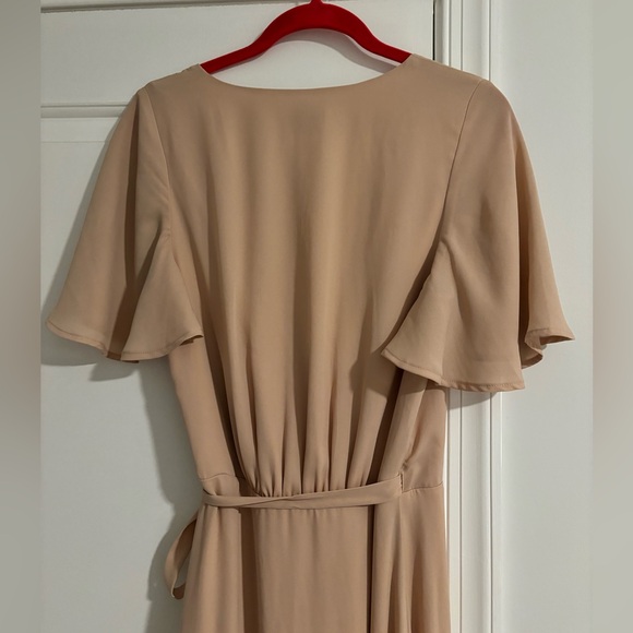 Show Me Your MuMu Dusty Pink Wrap Maxi Dress - Picture 3 of 7